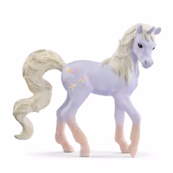 schleich BAYALA Collectible Unicorn Opal, 5 yr(s), Violet, White