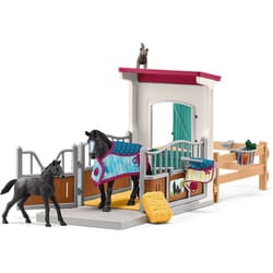 Schleich Horse Box With Mare And Foal