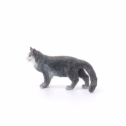 Schleich Farm World, Realistic Cute Animal Toys for Boys and Girls, Maine Coon Cat Toy Figurine