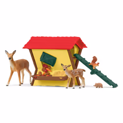 schleich FARM WORLD Feeding the Forest Animals, 3 yr(s), Multicolour
