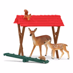 schleich FARM WORLD Feeding the Forest Animals - Additional view 4