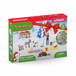 schleich FARM WORLD Advent calendar 2023 - 98983, Box, Freestanding, Multicolour