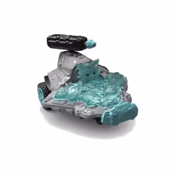 schleich ELDRADOR CREATURES Ice Jet with Mini Creature, Action/Adventure, 6 yr(s), Blue, Grey