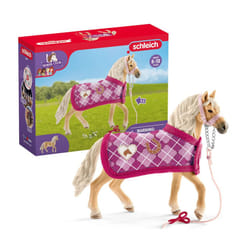 Schleich Horse Club, Horse Toys for Girls and Boys, Sofia's Fashion Creation Horse Set for Girls & Boys Ages 5+ with Horse Figurine, Horse Bridle and