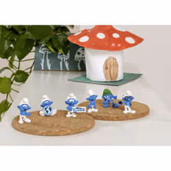 schleich The Smurfs Smurf with Sign (Keep on Smurfin')