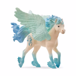 schleich BAYALA Stormy Unicorn Foal, 5 yr(s), Beige, Blue, Green