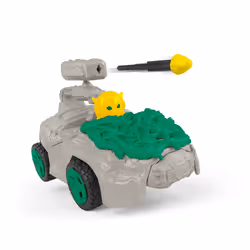 schleich Jungle CrashMobile with Mini Creature, Multicolour