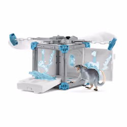 schleich BattleCave Ice Rat, 6 yr(s), Multicolour