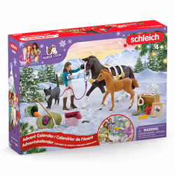 schleich HORSE CLUB Advent Calendar 2024, Box, Freestanding, Multicolour, 24 door(s)