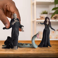 schleich Lord Voldemort, Nagini & Bellatrix Lestrange