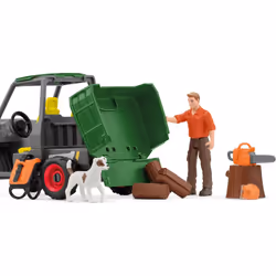 schleich FARM WORLD Working in the Forest