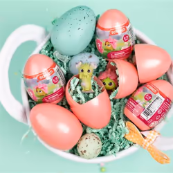 Schleich bayala 6Piece Surprise Toy with Eggs & Hatching Baby Plant Toys for Kids Ages 5+ for Easter Basket Stuffers