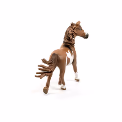 Schleich Farm World, Realistic Animal Toys for Boys and Girls, Pinto Stallion Spotted Horse Figurine, Ages 3+