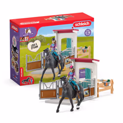 schleich HORSE CLUB Horse Box with Lisa & Storm, Farm, 5 yr(s), Multicolour
