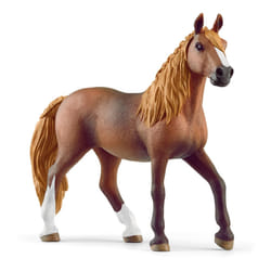 Schleich Horse Club 2023 Authentic Majestic Peruvian Pasos Mare Horse Figurine - Realistic Detailed Riding Horse Mare Toy for Boys and Girls Imaginati
