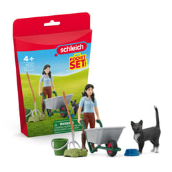 schleich HORSE CLUB Mucking & Grooming Playset