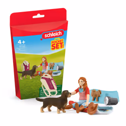 schleich HORSE CLUB Sleepover Playset with Hannah, Animal, 4 yr(s), Multicolour