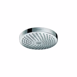 hansgrohe Croma Select S 7-inch Water Saving Low Flow Showerhead Modern 2-Spray Rain IntenseRain with QuickClean in Chrome ...