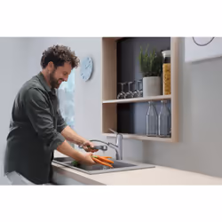 Hansgrohe M42 Stainless steel