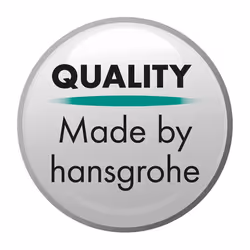 hansgrohe 41725000 Logis Universal Double Towel Hook Bathroom Accessories, Chrome