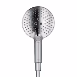 hansgrohe Raindance Select S Low Flow 5-inch Handheld Shower Head Modern 3 -Spray PowderRain  Rain  Whirl 26036001