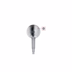 hansgrohe Raindance Select S Easy Install 5-inch Handheld Shower Head Modern 3 -Spray PowderRain  Rain  Whirl 26037821