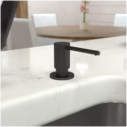 hansgrohe Bath and Kitchen SinkSoap  Focus 3-Inch  Steel Optic  40438801 Soap Dispenser