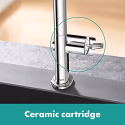 Hansgrohe Talis M54 Kitchen Mixer Tap Single Lever Swivel Spout Chrome Modern - Additional view 5