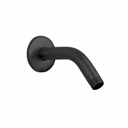 hansgrohe Raindance Premium 6-inch Modern Showerarm in Matte Black for Wall Mount Shower Heads 27411673