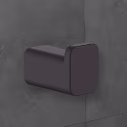 hansgrohe AddStoris Single Robe Hook Matt Black - 41742670