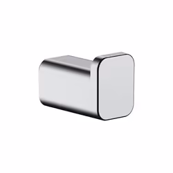 hansgrohe AddStoris Single Robe Hook Chrome Bathroom Modern Wall Mount 41742000 - Additional view 4