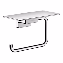 hansgrohe AddStoris Toilet Roll Holder with Shelf Chrome - 41772000 - Additional view 4