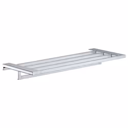 Hansgrohe AddStoris Bathroom Towel Rack Rail Chrome Wall Mounted 648mm 41751000