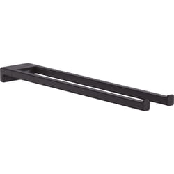 Hansgrohe -Towel Holder Twin-Handle 3-inch Holder in Matte Black, 41770670