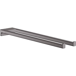 Hansgrohe -Towel Holder Twin-Handle 3-inch Holder in Brushed Black Chr