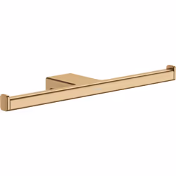 AddStoris Double roll holder, brushed bronze, 41748140