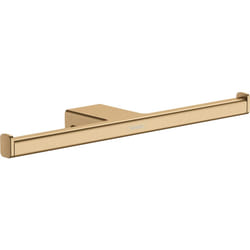 AddStoris Double roll holder, brushed bronze, 41748140
