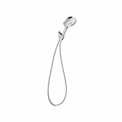 hansgrohe Raindance Select S Adjustable 5-inch Handheld Shower Head Set Modern 3 Spray PowderRain  Full and Massage Easy Inst ...