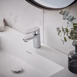Hansgrohe Vernis Blend Bathroom Mini Mono Basin Mixer Tap Single Lever Chrome - Additional view 5