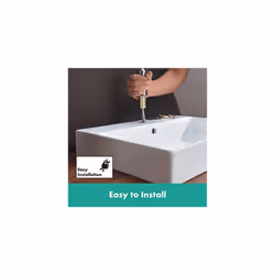 hansgrohe Vernis Blend Basin Mixer Tap 70 with pop-up waste set, chrome, 71550000 - Additional view 4