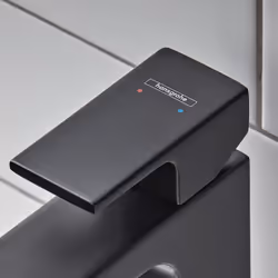 hansgrohe Vernis Shape High Rise Basin Mixer Tap 190 Matt Black - 71591670