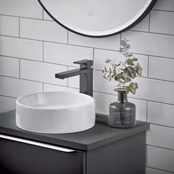 hansgrohe Vernis Shape High Rise Basin Mixer Tap 190 Matt Black - 71591670 - Additional view 6