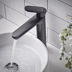 hansgrohe Vernis Blend High Rise Basin Mixer Tap 190 Matt Black - 71582670 - Additional view 11