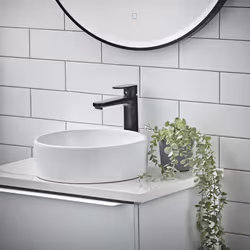 hansgrohe Vernis Blend High Rise Basin Mixer Tap 190 Matt Black - 71582670