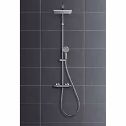 Hansgrohe Showerpipe 230 shower system 2 head(s) Wall Black