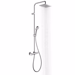Hansgrohe Showerpipe 230 shower system 2 head(s) Wall Black