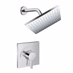 hansgrohe Vernis Blend Shower Set 2.5 GPM  1-Spray Full Shower Trim Kit in Chrome  04958000