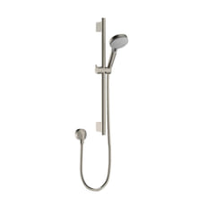 hansgrohe Vernis Blend 11-inch 3-Spray Handshower with Slide Bar and Hose  Rain  IntenseRain  Handheld Shower Head System in Brushed Nickel  04970820
