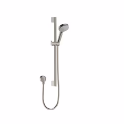 hansgrohe Vernis Blend 11-inch 3-Spray Handshower with Slide Bar and Hose  Rain  IntenseRain  Handheld Shower Head System in Brushed Nickel  04969820