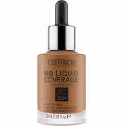 CATRICE HD Liquid Coverage, Dropper bottle, liquid, Universal, Mattifying, All skin tones, Beige